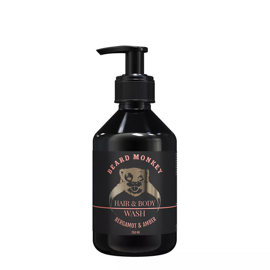 HAIR & BODY WASH 250ML BERGAMOTT & AMBER